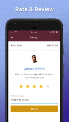 Wasili Rider App android App screenshot 2